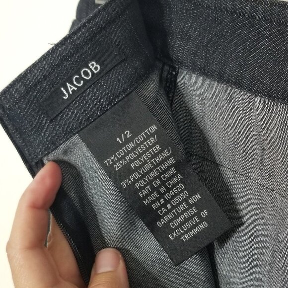 Vintage Jacob A-Line Classic Denim Skirt - Picture 5 of 9